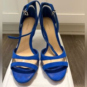 Gianni Bini Blue Strappy Heels